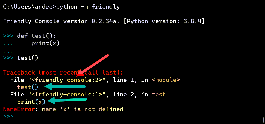 Python's interpreter