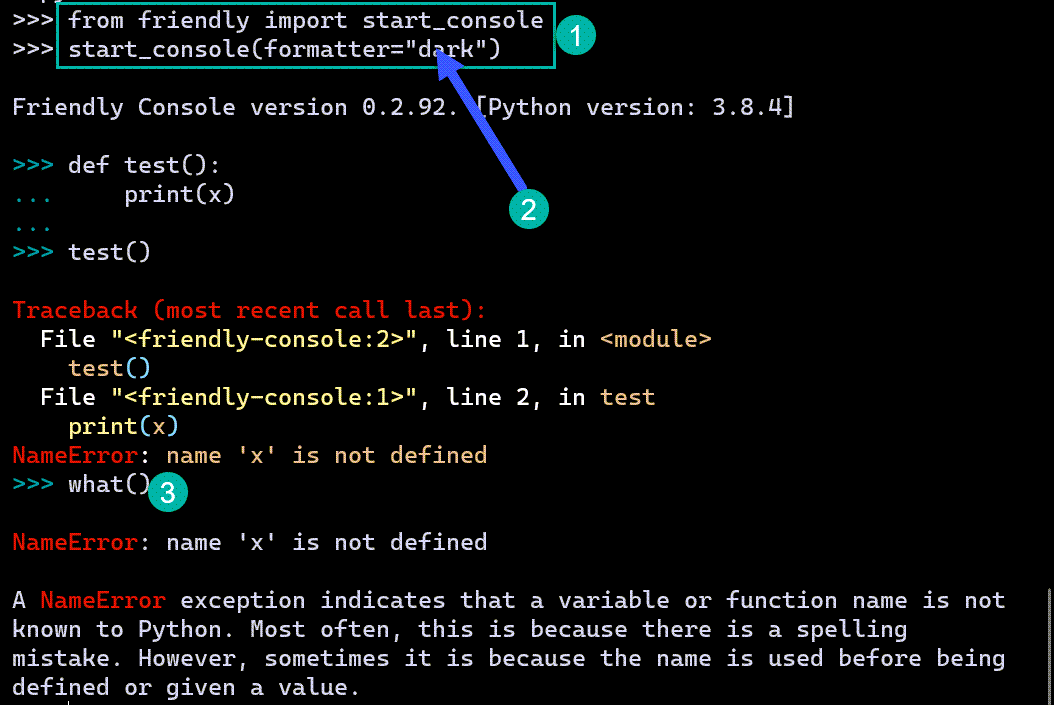 Python's interpreter